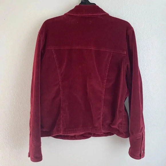 Ami Women's Red Corduroy Jacket - Picture 9 of 9